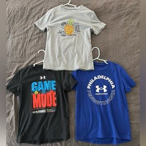 Under Armour T-Shirts (Bundle) - 3 T-Shirts
